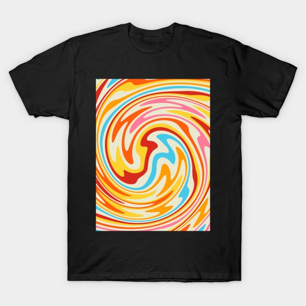 Ice Cream Swirl T-Shirt by ayeyokp